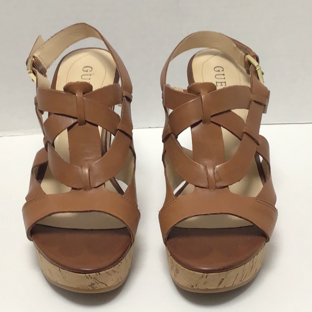 Guess leather sandals size 7M.